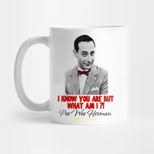 RIP Pee wee herman Mug